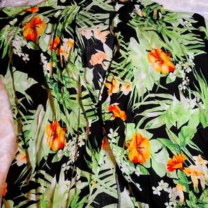 Fashion nova Kimono Cover up 3xl plus size Floral